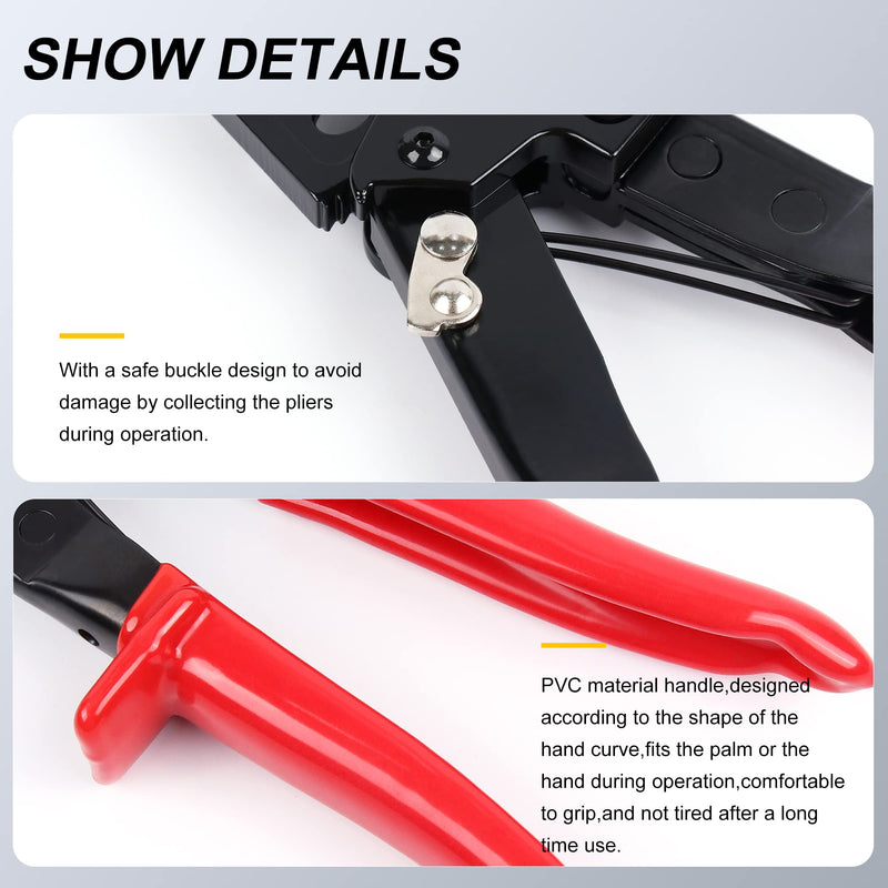 [Australia - AusPower] - Knoweasy Cable Cutter and Ratchet Wire Cutter Works for Aluminum and Multi-core Cables up to 240mm² HS325A 