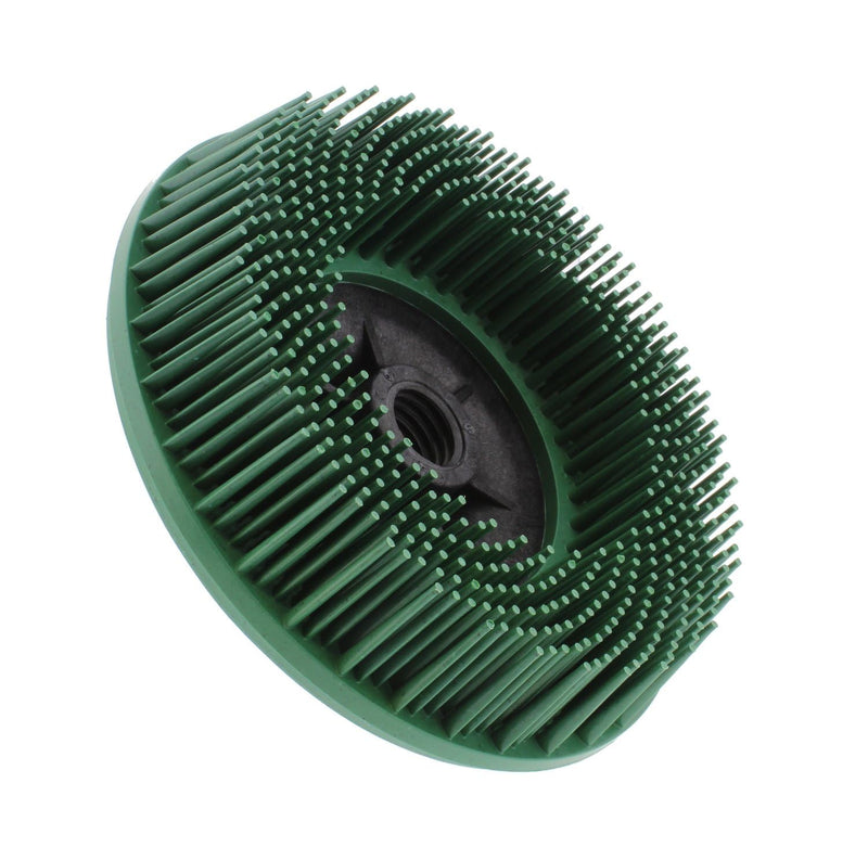 [Australia - AusPower] - 3M Abrasive 048011-24241 Scotch-Brite Bristle Discs, 4 1/2", 50 RPM and 12,000 RPM, Green 