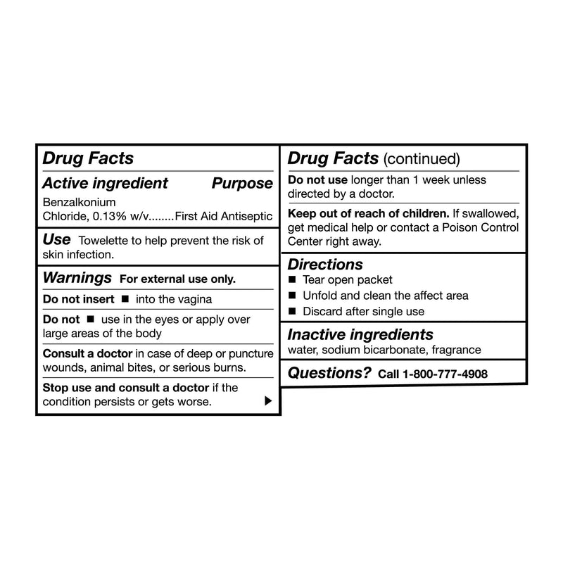 [Australia - AusPower] - McKesson Obstetrical Antiseptic Towelettes Wipes, Sterile, Individual Packet, Clean Scent, 100 Count, 1 Pack 1 Count (Pack of 100) 