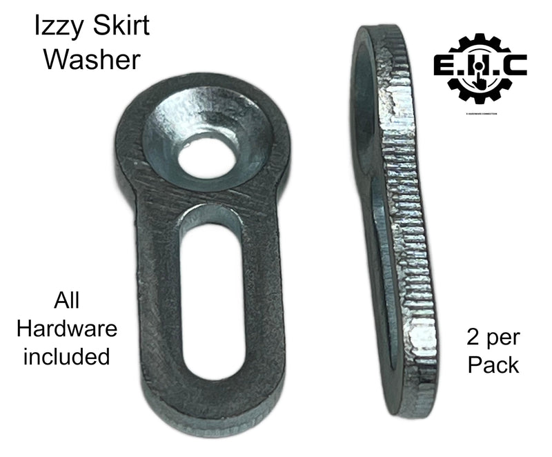 [Australia - AusPower] - Izzy Skirt Washer/Adjustable Washer/Table Connector/Drawer Front Connector/All Hardware Include Pack of 2 by E.H.C. 