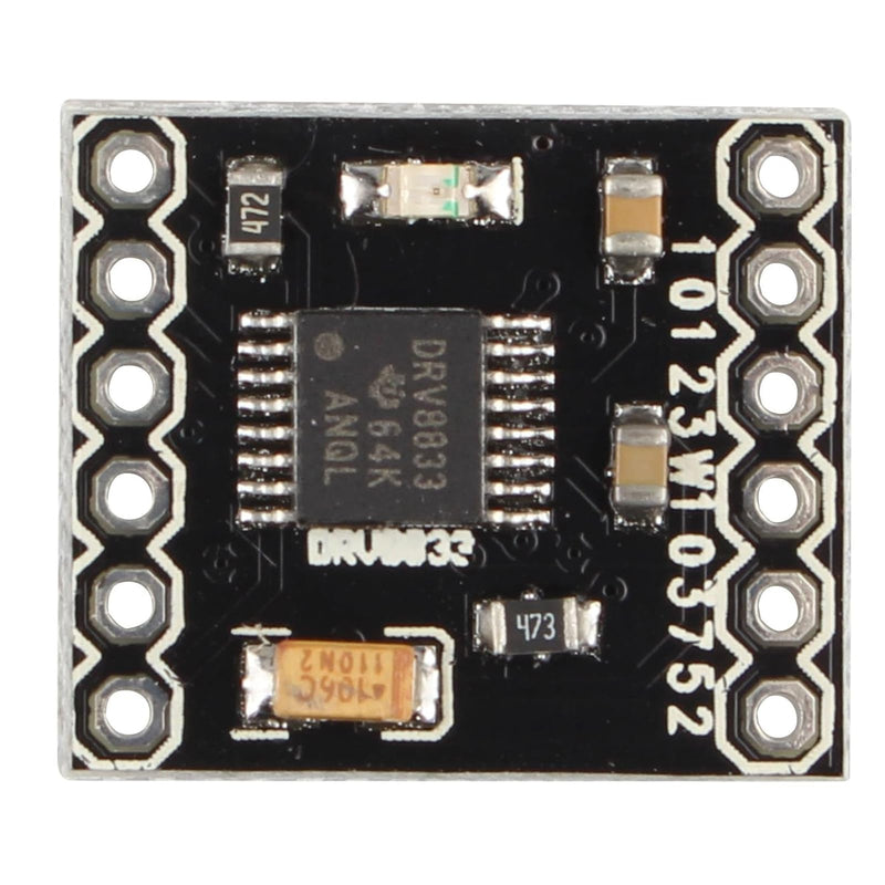 6pcs DRV8833 1.5A 2-channel | H Bridge DC Motor Drive Board Ultra Small Volume Motor Drive Module Input Voltage 3-10V