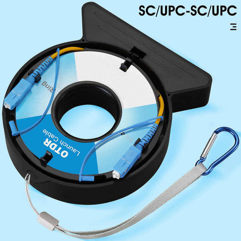 [Australia - AusPower] - OTDR Fiber Tester Extension Cord Dead Zone Eliminator SC/UPC-SC/UPC 1000M OTDR Launch Cable Box Single Mode Launch Cable Extension Cord Fiber Tester 