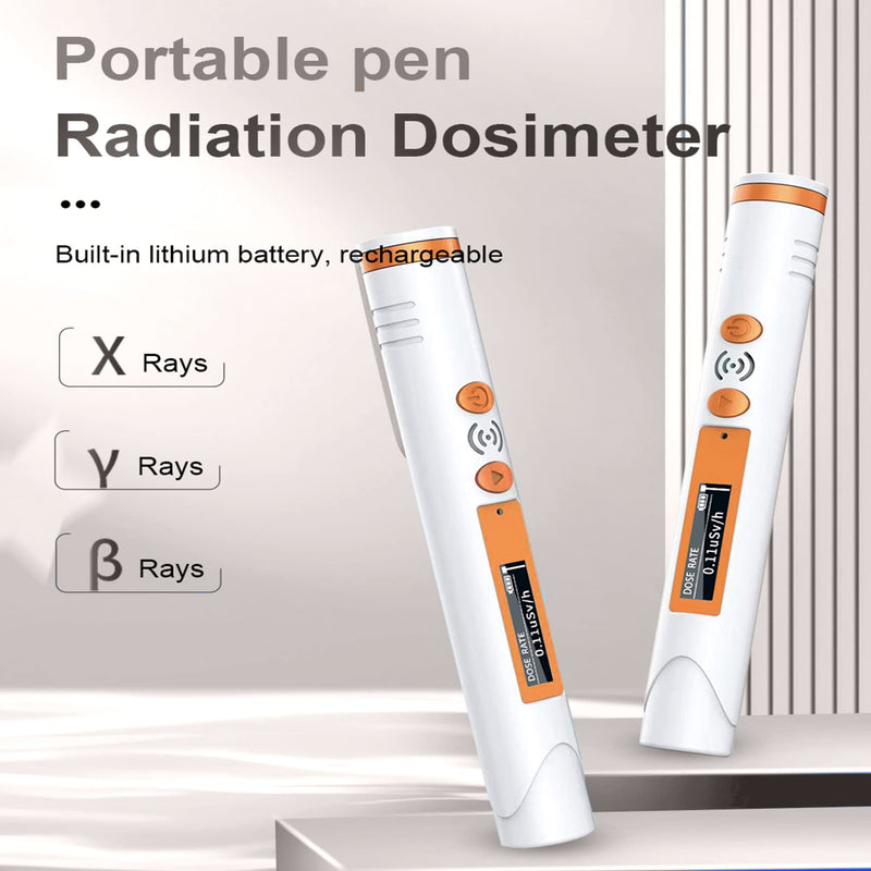 [Australia - AusPower] - Geiger Counter, Personal Radiation Detector Nuclear Dosimeter Emf Radiation Meter Nukalert Micro Beta Gamma X Ray Radiation Monitor GM Tube Device Meter for Home Thyrosafe Uranium Survival Gear 