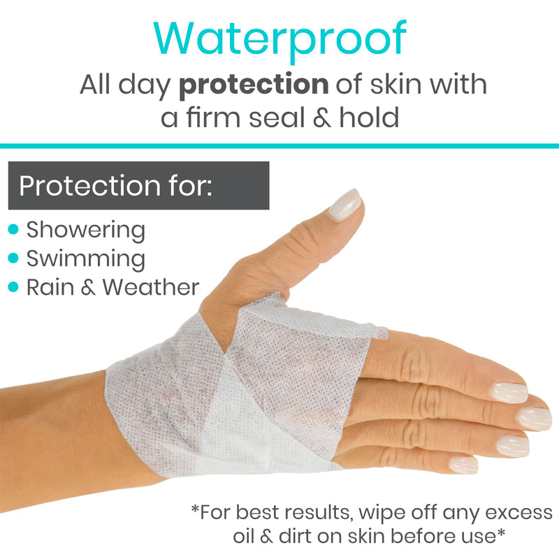 [Australia - AusPower] - ViveCare Soft Cloth Surgical Tape 2" x 10 Yards (3 Rolls) - Hypoallergenic Medical Paper Tape for Wound Care - First Aid Kit Supplies for Wound Dressing - Latex-Free Breathable Tape Gauze 2 In 