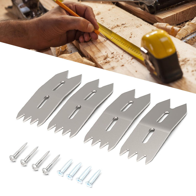 [Australia - AusPower] - Aramox 4 Piece Woodpeckers Clamp Dogs for Plate Smoothing Router Wood Plate Fixing Clamp Woodworking Boundary Clamp Set 
