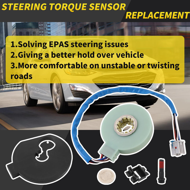 [Australia - AusPower] - Power Steering Torque Sensor For 2004-2012 Chevrolet Malibu, 2005-2010 Pontiac G6, 2007-2009 Saturn Aura, Steering Wheel Position Sensor Replace OE# 23232310 5S15931 