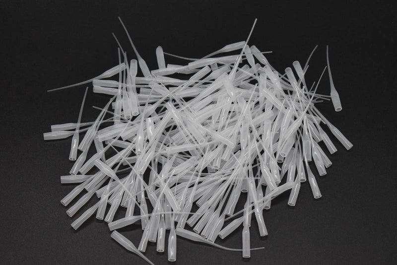 [Australia - AusPower] - Glue Tips Compatible for CA, 200Pcs Precision Extender for Nozzle Bottle Glue, Glue Applicator Tips for Hobby, Craft, Model and Small Part 