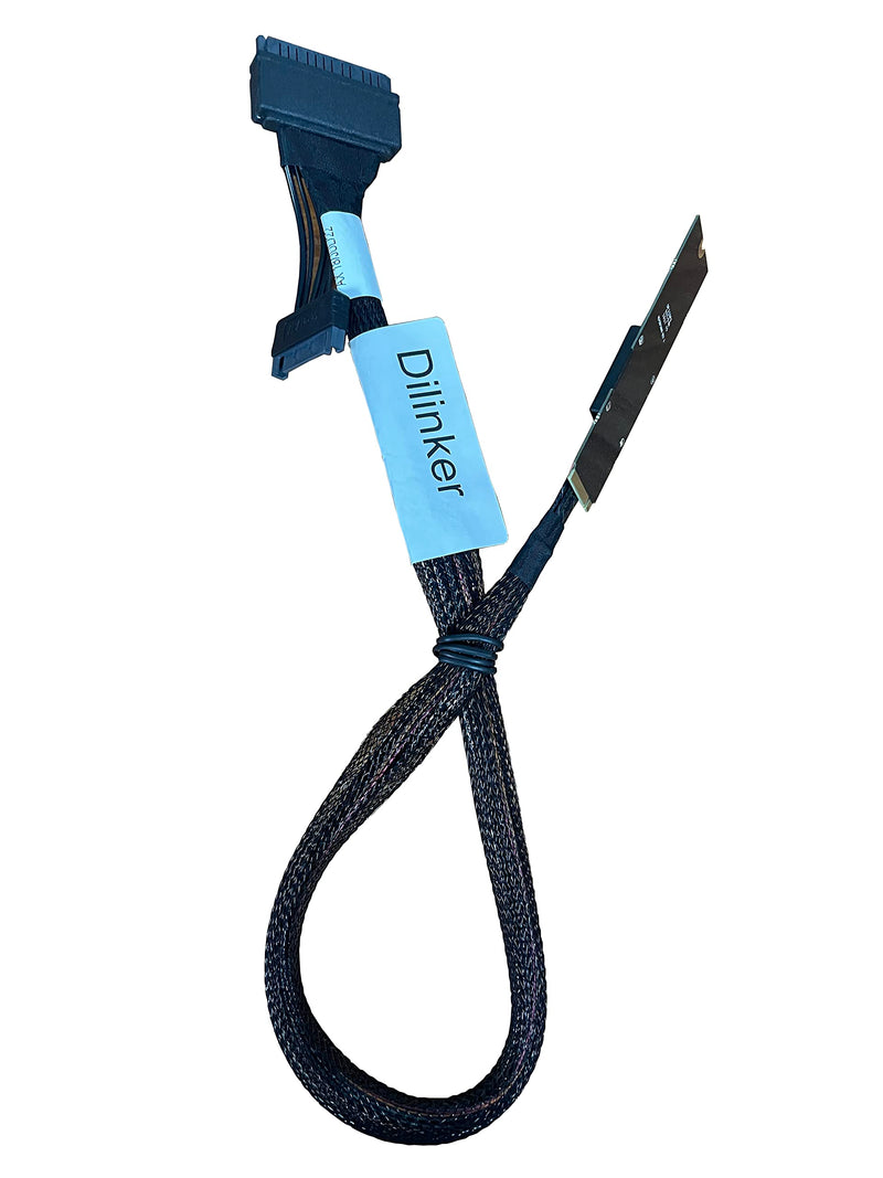 𝐃𝐢𝐋𝐢𝐧𝐤𝐞𝐫 𝐌.𝟐 𝐭𝐨 𝐔.𝟐 𝐍𝐕𝐌𝐞 SSD, 𝐒𝐅𝐅-𝟖𝟔𝟑𝟗 Drive to 𝐌.𝟐 Host Adapter,U.2 SSD Converter -with Power Cable(50CM)