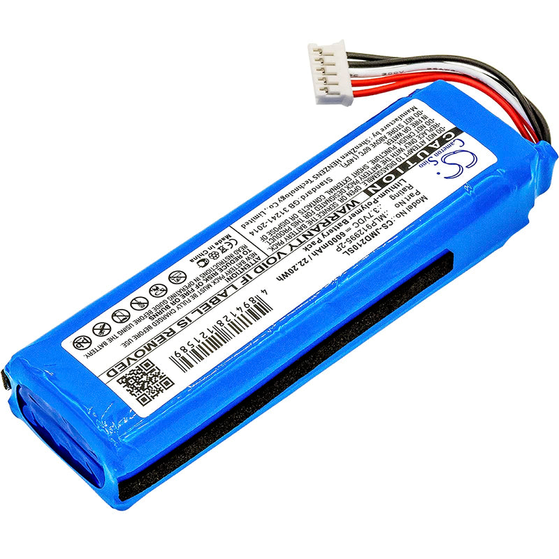 [Australia - AusPower] - Cameron Sino 6000mAh Li-Polymer Battery for JBL Charge 2+, Charge Plus, fits JBL MLP912995-2P 
