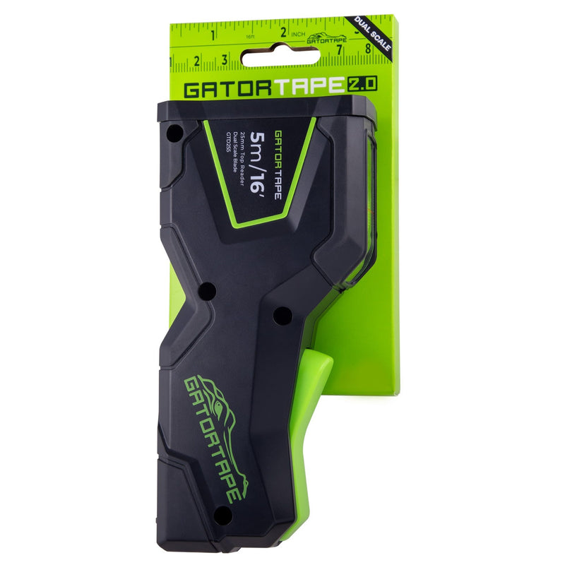 [Australia - AusPower] - MK2.0 – Precision Retractable Measuring Tape (Centimetres & Inches) | Top-View Internal Reading | Ideal for DIY, Carpentry & Construction Dual 