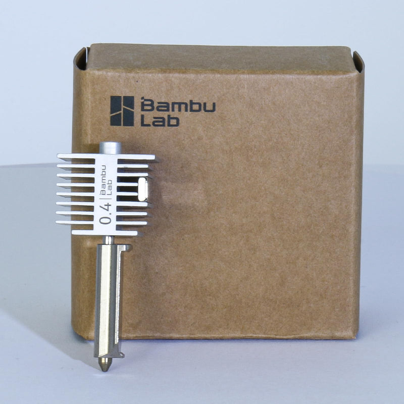 Original Bamboo Lab A1 Mini hotend,A1 Stainless Steel All-in-one Hotends Kit with 0.4mm Nozzle High Speed Printing All Metal Extruder Hot End Replacement kit for Bambu Lab A1 Series Original 0.4mm A1/A1mini hotend