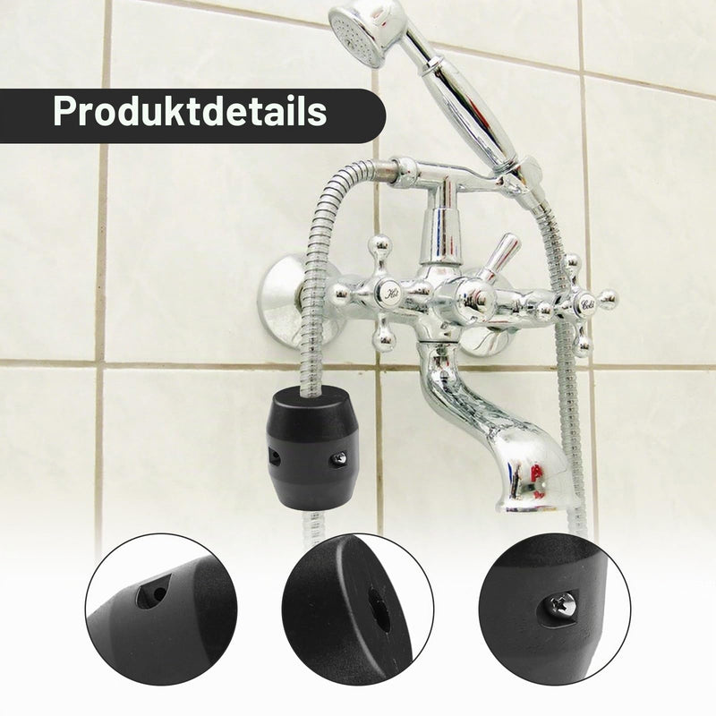 Pack of 2 Hose Weight, Black Tap Hose Weight Ball for Most Tap Hoses, Household, Kitchen, Bathroom, Hotel (300 g)