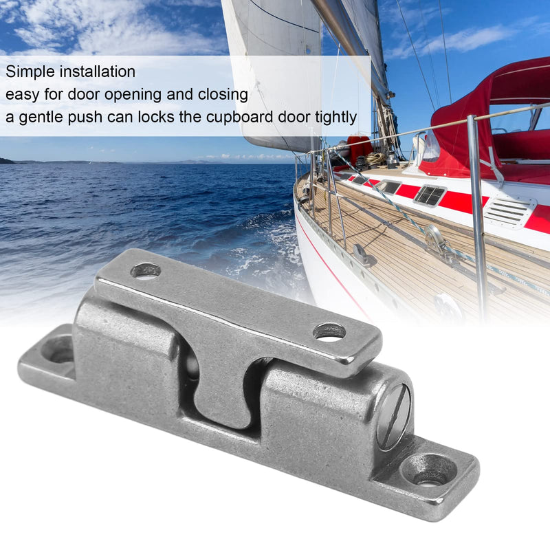 [Australia - AusPower] - Ball Tension Cabinet Tension Catch Stainless Steel 70mm Ball Tension Roller Catch for Ship Yacht RV 