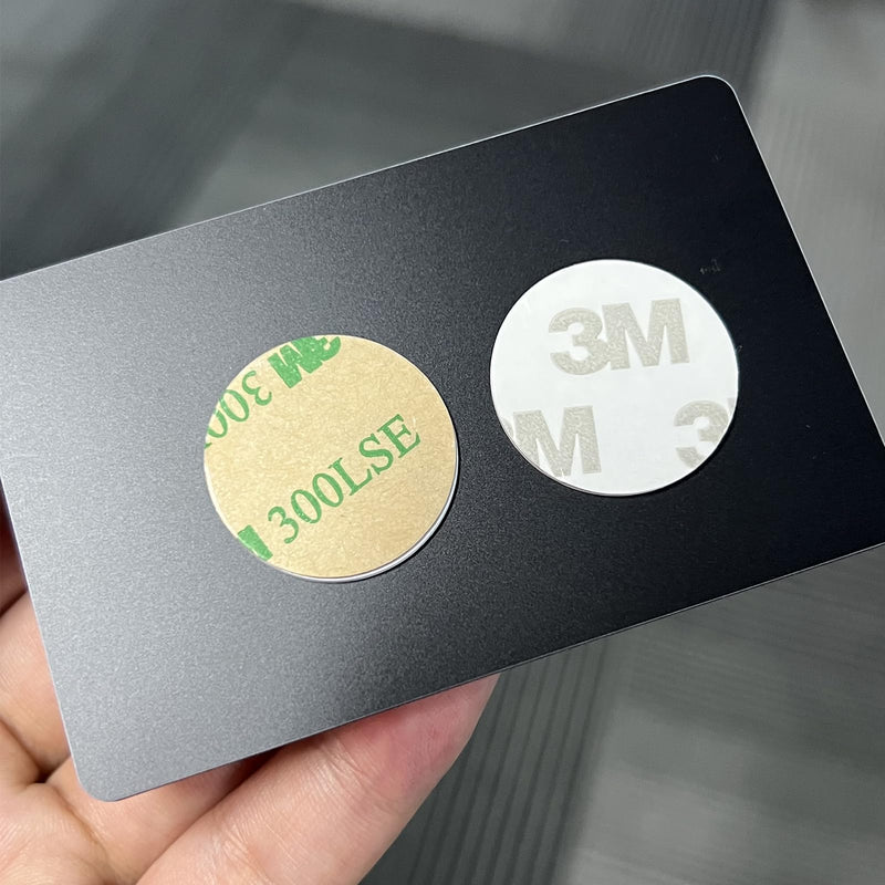 [Australia - AusPower] - Anti-Metal Tag Stickers Blank T5577 Rewritable 125Khz RFID Small Coin Round Card for Access Control Systems-5pcs 5 