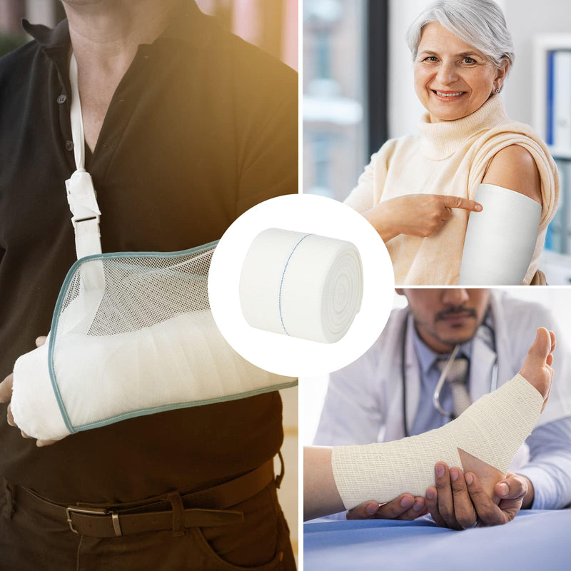 [Australia - AusPower] - Elastic Tubular Support Bandage Comfortable Cast Stockinette Tubing Compression Tube Sleeve Bandages for Arm Leg Knee (3 Inch x 5.47 Yard) 