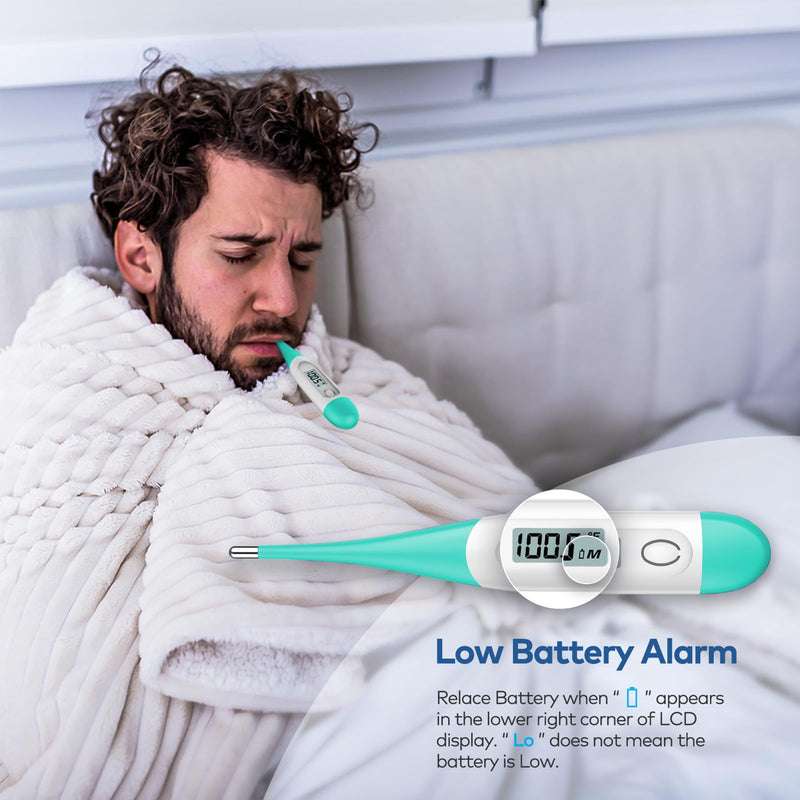 [Australia - AusPower] - Bundle of 10s Reading Oral Thermometer for Adults 