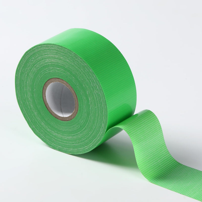 1.97" x 164‘ Seam Tape - Duct Tape Edge Tape Heavy Duty Multi-Purpose, Hand-Tearable, No Residue, Green, 1 Roll 1.97" x 164' 1Roll