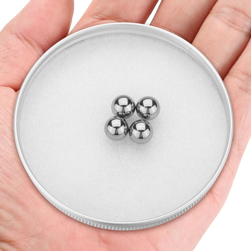 [Australia - AusPower] - uxcell 4pcs Tungsten Steel Bearing Balls 3/8 inch Tungsten Carbide Precision Ball, G5 Grade 3/8" 4 