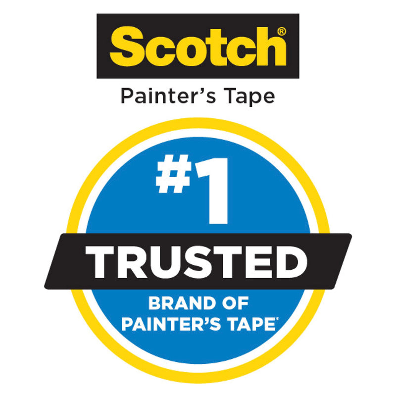 TapeCase 2090 Long-Mask Masking Tape Converted from 3M 2090-0.188 in. x 180 ft. Masking Tape Roll for Medium Adhesion. Painting Wall Preparation
