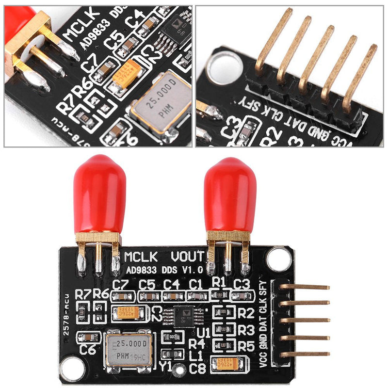AD9833 DDS Signal Generator Module 0 MHz to 12.5 MHz Square/Triangle/Sine Wave