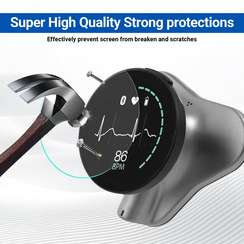 [Australia - AusPower] - 3-Pack Tempered Glass Screen Protector for EKO CORE 500™ Digital Stethoscope Accessories | Anti-Scratch + Anti-Fingerprint + Bubble-Free | High Clarity & Easy Install 
