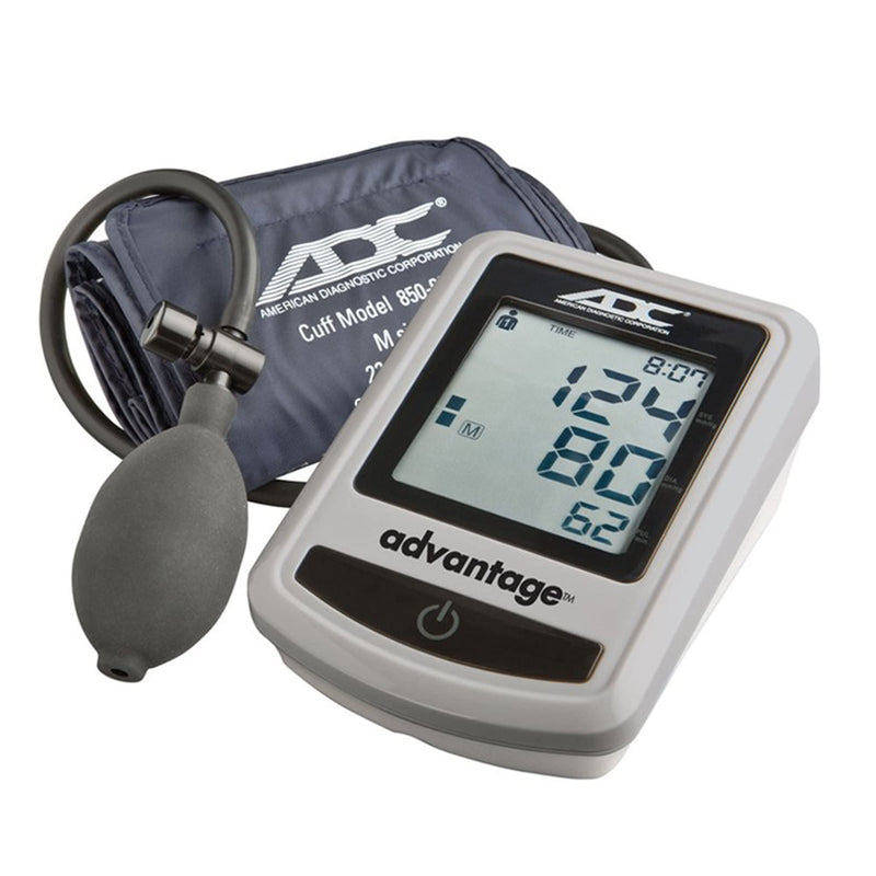 [Australia - AusPower] - Advantage 6012N Series Adult Cuff Arm Home Semi Automatic Digital Blood Pressure Monitor 1-Tube Blue 1 Each 