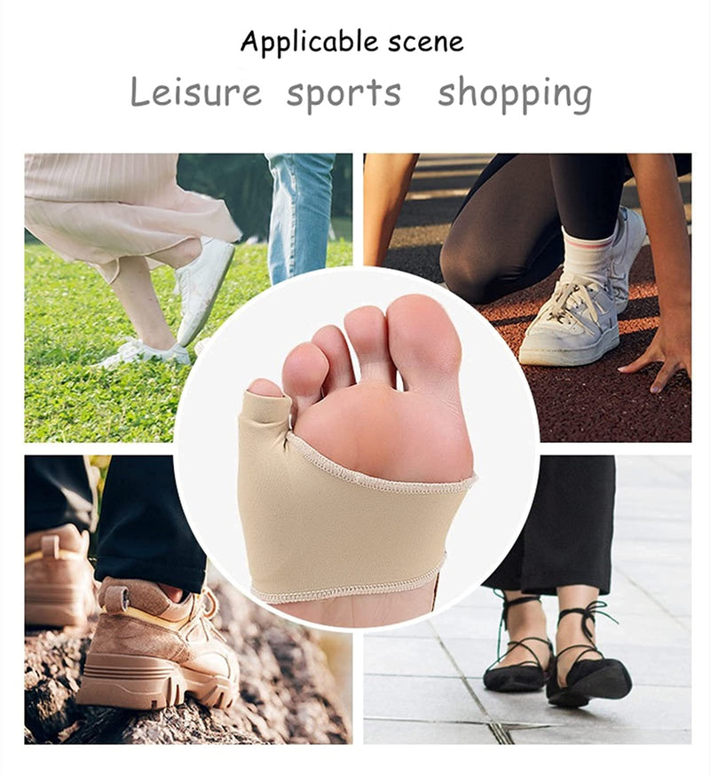 [Australia - AusPower] - Bunion Corrector Pain Relief Orthopedic Medical Grade Toe Straightener - Pinky Toe Splint for Men & Women, Little Toe Separator for Overlapping Toes, Comfortable Splint & Gel Pads (1 Pair, Large) 