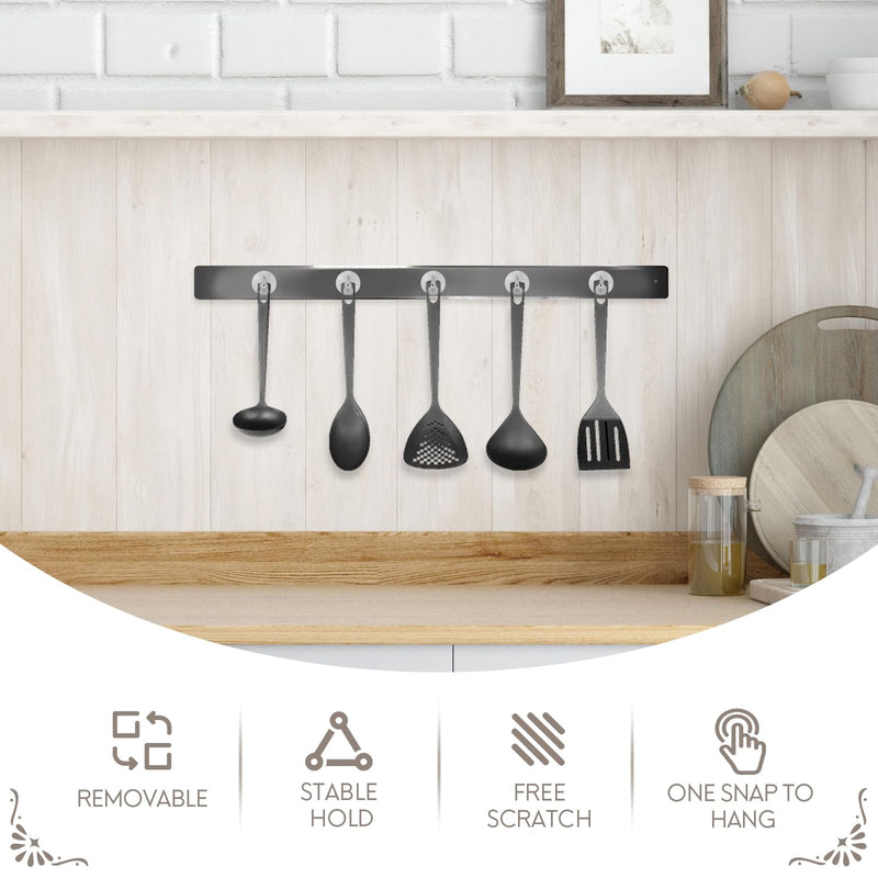 [Australia - AusPower] - Neosmuk Magnetic Hooks Heavy Duty,120lb Super Strong Magnet with Hooks for Cruise Cabins, Large Metal Hooks for Hanging on Fridge,Extra Strong Magnet Hanger for Ship Walls?Silver Silver 1.26in Magnetic Hooks 