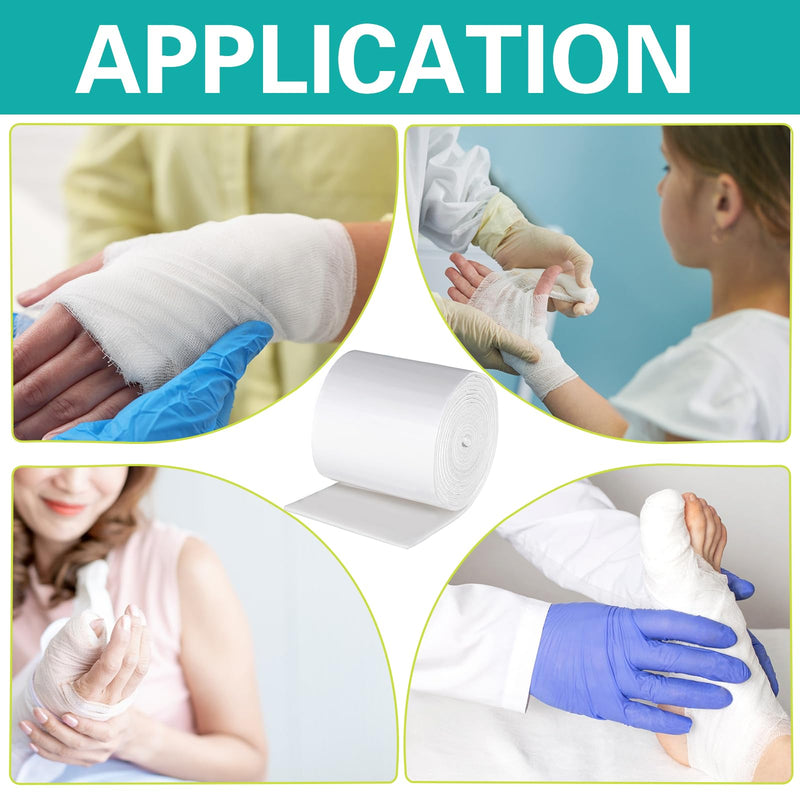 1/4" x 6" x 3 Yard Adhesive Felt Roll Felt Strips with Adhesive Backing, Pads Thick Self Stick Sheets for Provide Cushioning and Support in Pain Foot,1 Roll White