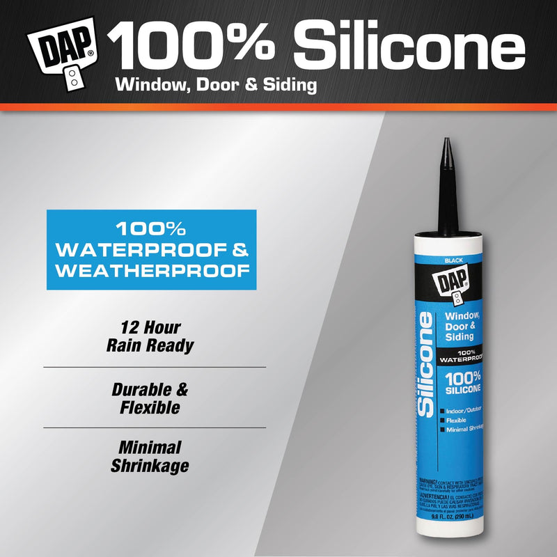 [Australia - AusPower] - Dap 08642 9.8 fl oz Dow Corning® Black Silicone Sealant 