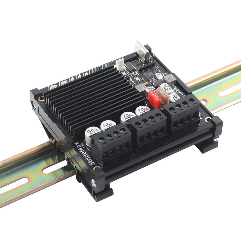 FYSETC 3D Printer Controller - StrideMax Dual FD Motherboard - TMC5160 Stepper Motor Driver Board: Easy Connect Fan Thermistor RGB Light Based RP2040 Support RRF Klippe CAN USB interface for VoronVz