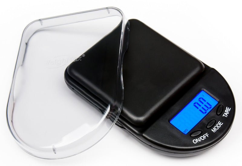 [Australia - AusPower] - Weighmax Black Digital Coin/Jewelry Pocket Scale 0.1g 