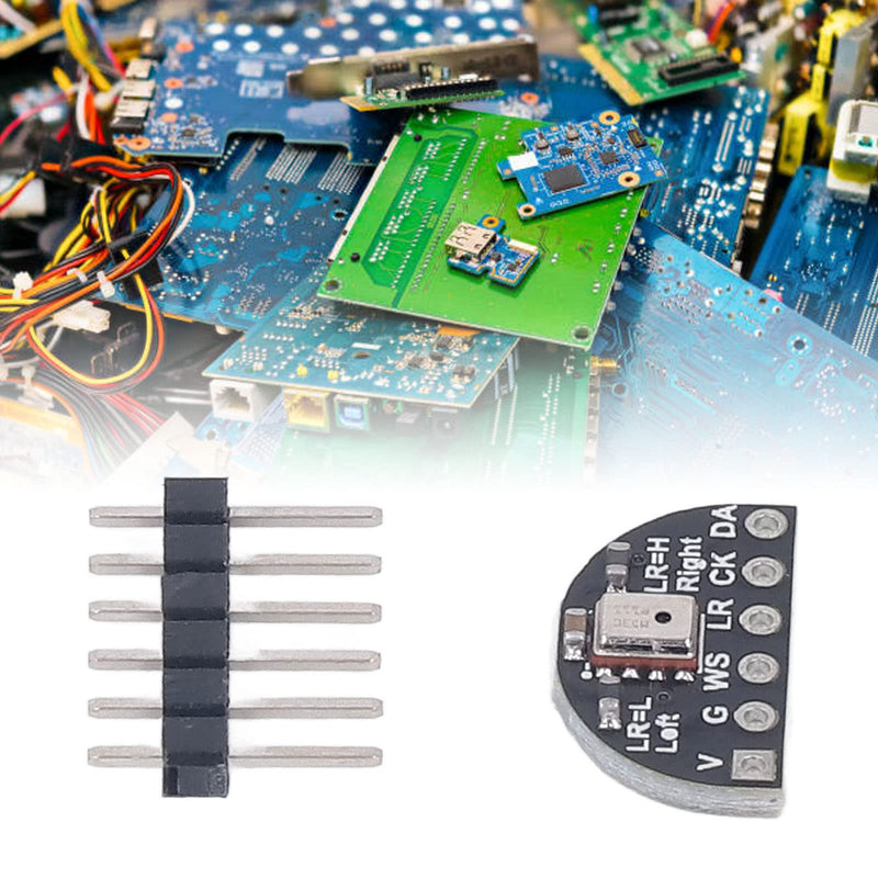 [Australia - AusPower] - Eujgoov 2 Sets MEMS MSM261S4030H0 Single Module I2S Interface High Sensitivity Low Noise Available with Development Board for Sipeed Maix 