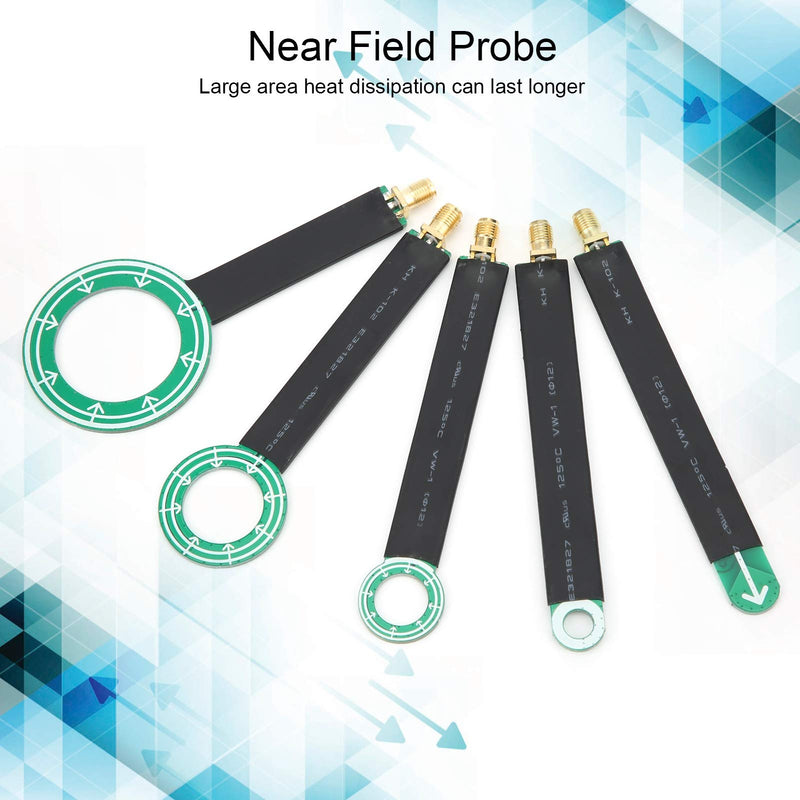 PCB EMI EMC Magnetic Field Antenna Radio Antennas Magneic Electric Near Field Probe Set Connect with Spectrum Analyzer Pack of 5