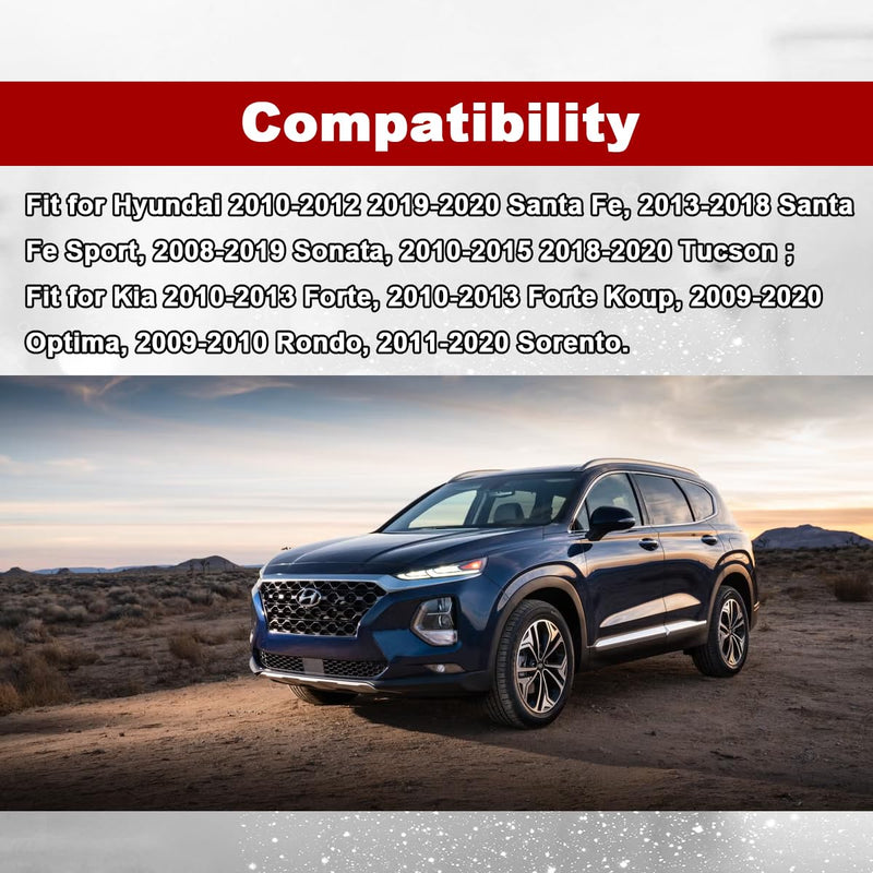 Knock Sensor Compatible with Hyundai Tucson 10-21 Santa Fe 10-20 Sonata 07-19 Kia Replaces 39250-2G100 392502G000
