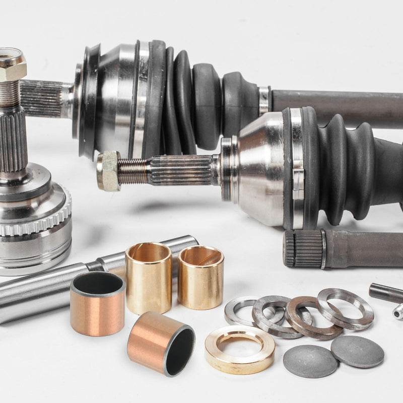 [Australia - AusPower] - uxcell 2 Pcs Sleeve Bearing 7/8" Bore x 1" OD x 1" Length Plain Bearings Wrapped Oilless Bushings Self-Lubricating Bushings for Sliding Parts of Machinery 7/8"x1"x1" 