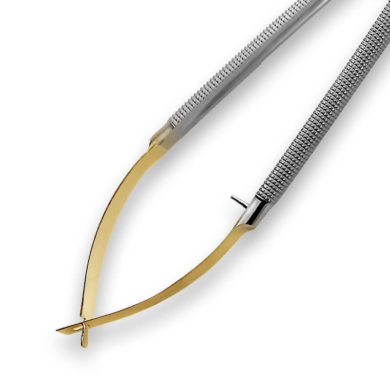 [Australia - AusPower] - SURGICAL ONLINE Premium Grade Castroviejo Micro Forceps, Scissors Set - Versatile Microsurgical Instrument, Corrosion Resistant Stainless Steel, Tungsten Carbide 