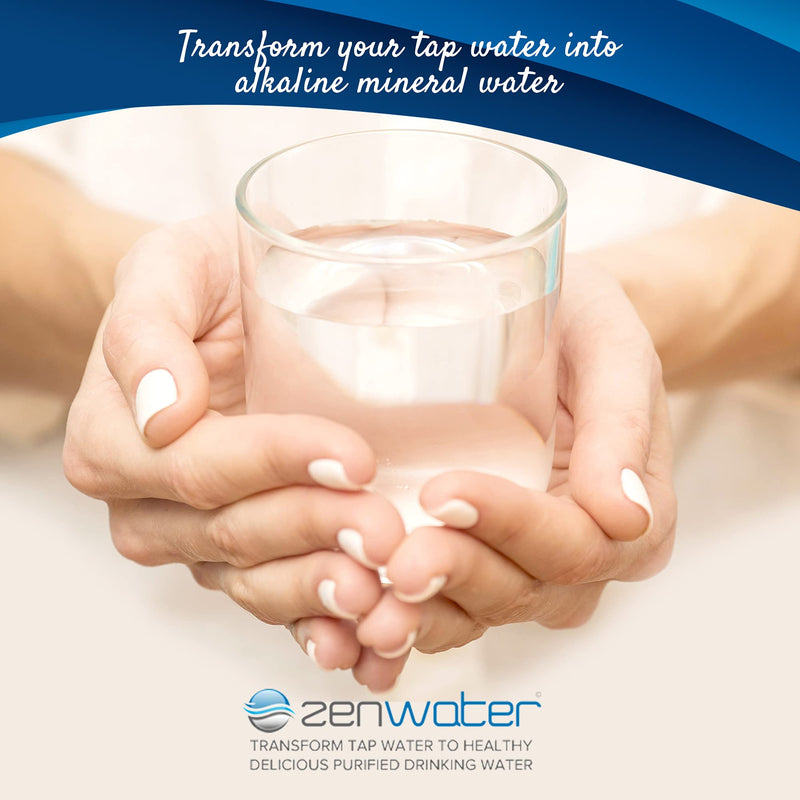 [Australia - AusPower] - Zen Water – Genuine Micro Ceramic Dome Filter Replacement Exclusively for Zen Water Filter System, Portable Water Purification System Filter 