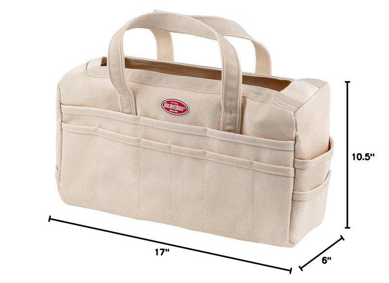 Bucket Boss - Original Rigger’s Bag - Natural, Tool Bags - Original Series (60002) , Beige 17 x 6 x 10.5 inches Solid Black