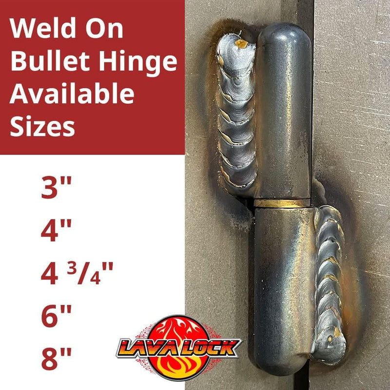 4" BBQ Smoker Bullet 4 in. Hinge 4 inch Hinges Stove Weld On Pit (4)