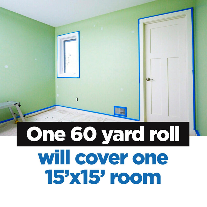 [Australia - AusPower] - ScotchBlue Original Painter's Tape, 0.94 Inches x 60 Yards, 3 Rolls, Blue, Protects Surfaces and Removes Easily, For Indoor and Outdoor Use Pack of 1 