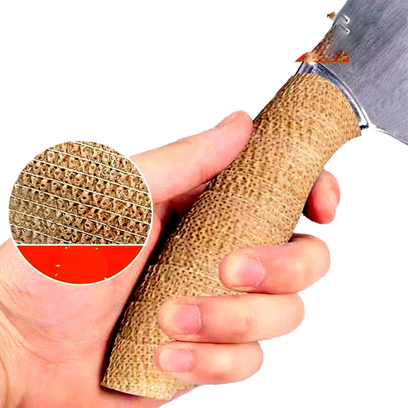 Anti Scalding Tape, 10 Rolls 13 FT x 1 Inch Black Flannelette Pot Handle Anti Scalding and Anti Slip for All Handles (Brown) Brown