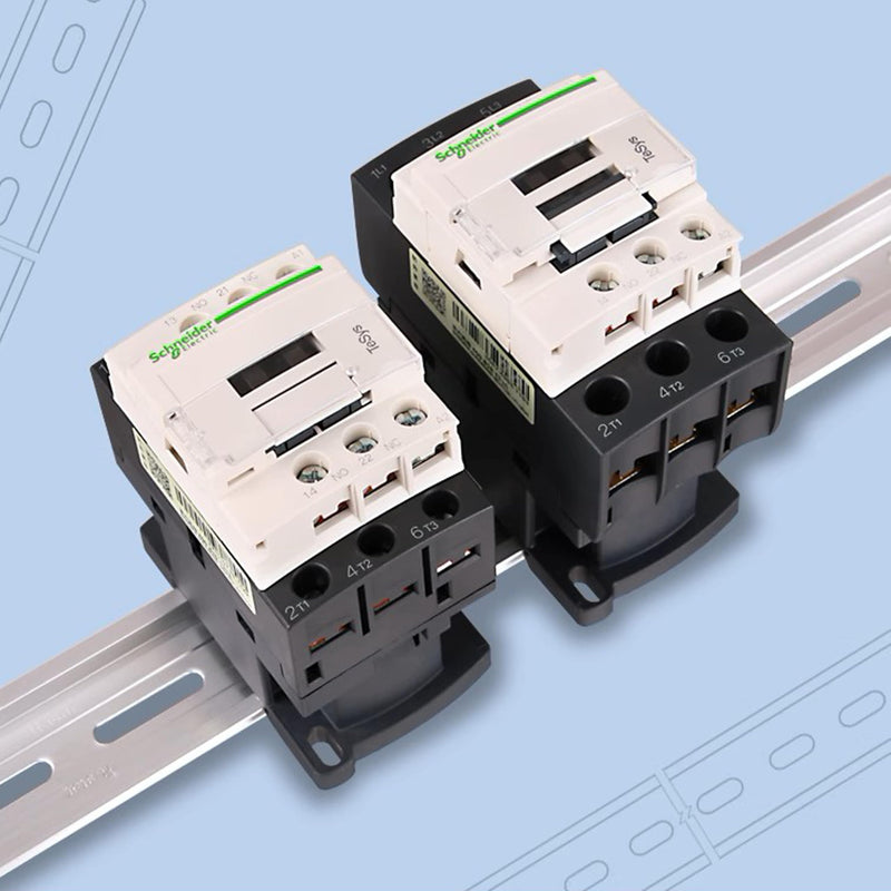 [Australia - AusPower] - 10 Pieces Aluminum DIN Rails,RoHS Standard Slotted DIN Rail,with Extra Screws for Hardware Components Mounting (12inch) 12“ 