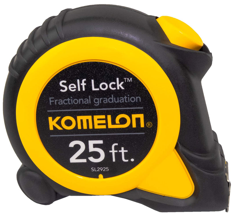 Komelon SL2925 Self Lock Speed Mark 25-Foot Power Tape 7.6 m