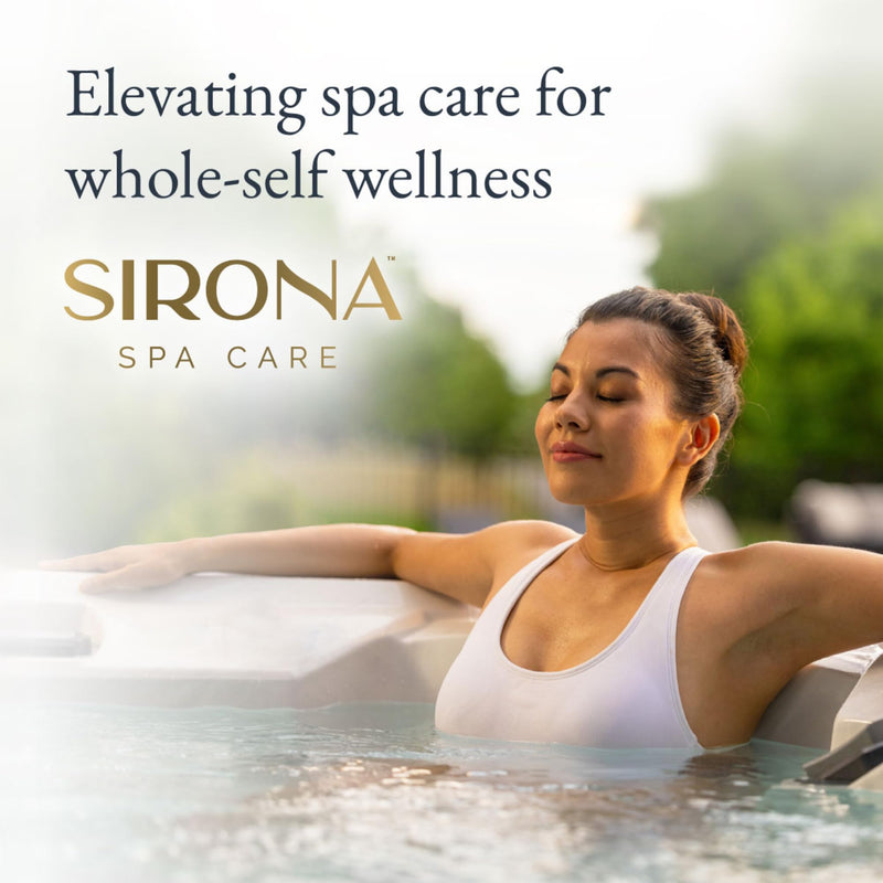 Sirona Spa Care Simply Test Strips: Biguanide (25ct.) with Measuring Cup - Easy Hot Tub and Pools Testing Kit