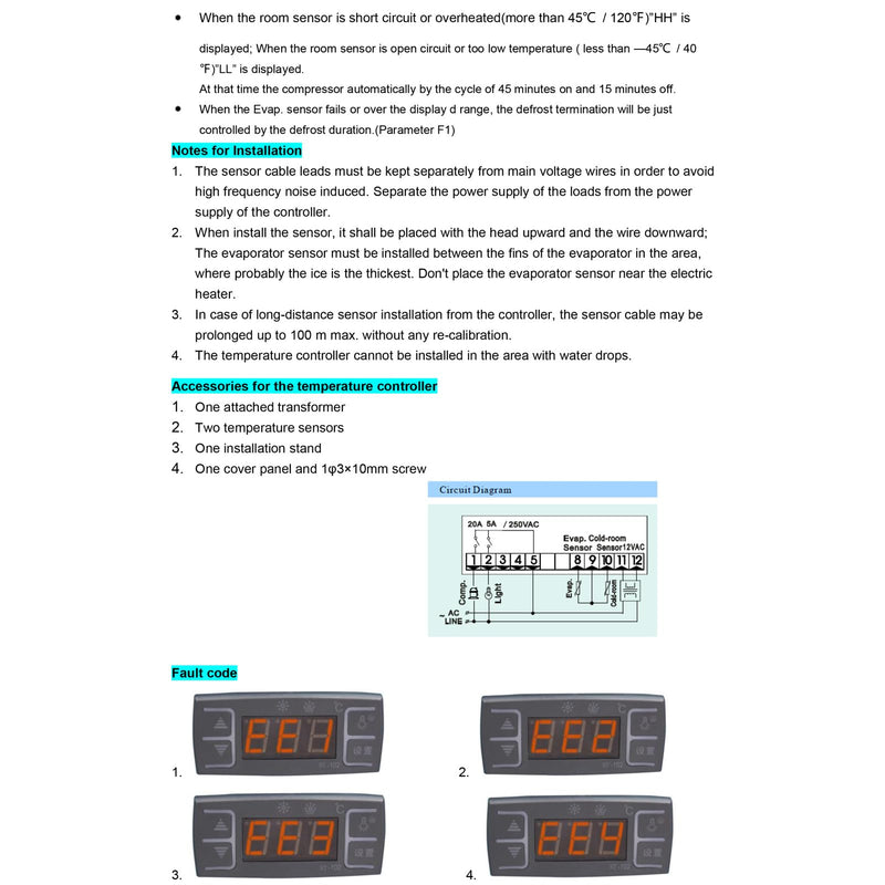 [Australia - AusPower] - Digital Temperature Controller SF-102 