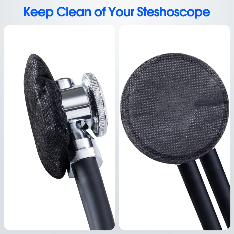 [Australia - AusPower] - Disposable Stethoscope Covers, Non-Woven Cover for Stethoscope Head (Pack of 100) 