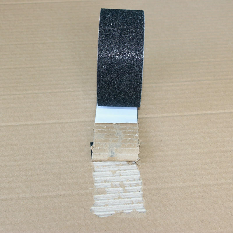 Anti Slip Tape 2 Inch Wide, Waterproof Grip Adhesive Heavy Duty High Traction Friction for Indoor/Outdoor Steps (17 Ft/Black). 2"x17ft Frosted material-Black 1