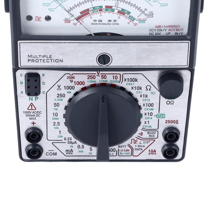 [Australia - AusPower] - Analog Pointer Multimeter, Pointer Type Multimeter Multi Mechanical Multimeter for Industry 
