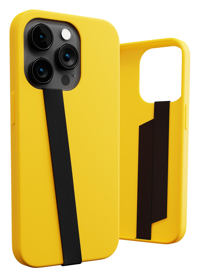 [Australia - AusPower] - Phone Loops: Non-Elastic Phone Grip, Phone Strap, Phone Holder for Hand - Small, Light and Discreet Cell Phone Holder for Hand - Phone Finger Holder Midnight 